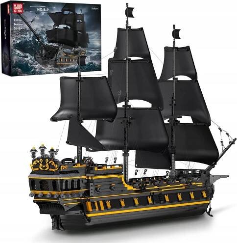 Stavebnice pirátská loď černá perla 5266 el.