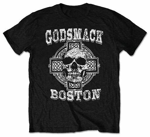 Godsmack tričko, Boston Skull, pánské