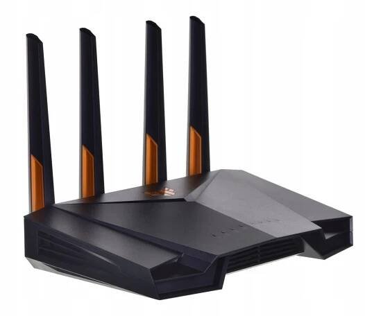 ASUS TUF Gaming AX3000 V2 bezdrátový router Gigabit Ethernet Dvoupásmový (2,4 GHz / 5 GHz) Černá, Oranžová | Quikset - Plzeň