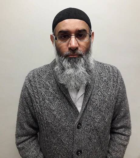 Headshot of Anjem Choudary.