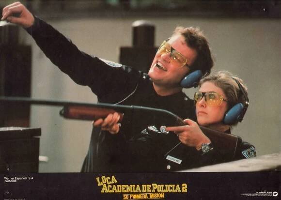 Policejní akademie 2 - Fotosky - David Graf, Colleen Camp