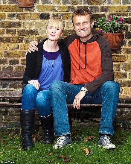 Both Hugh Dennis and Claire Skinner had been in the acting industry for years before Outnumbered proved to be their big break (pictured on the show)