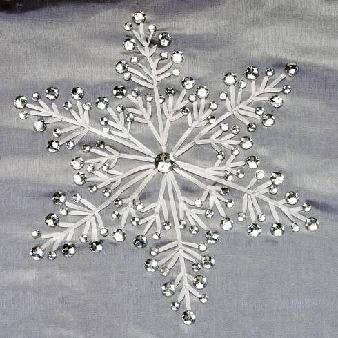 National-Tree-Snowflake-Accessory-Silver