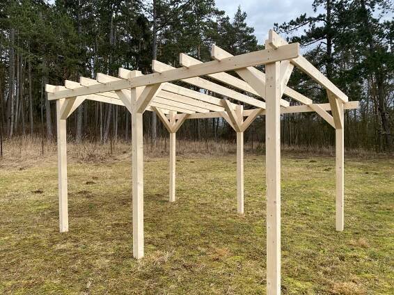 Pergola 3,5 x 6 m