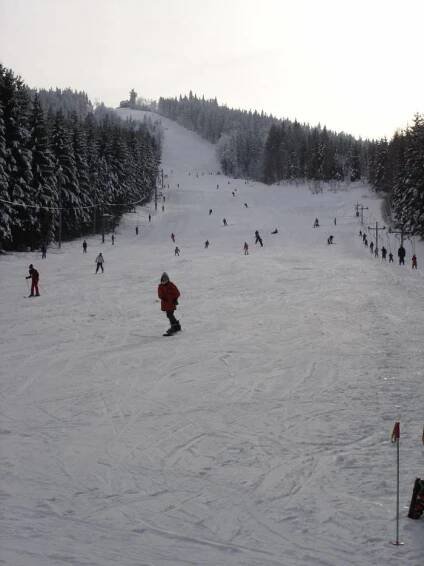 Ski areál Tanvaldský Špičák - sjezdovka
