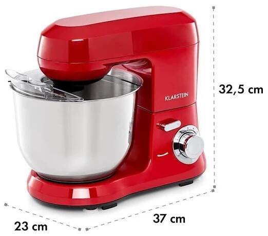Červený kuchyňský robot Klarstein Bella Robusta