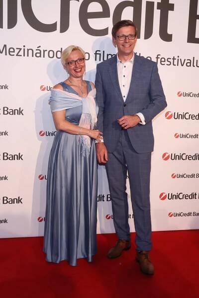 Ministr dopravy Martin Kupka (ODS) a manželkou