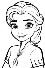 Omalovánka Elsa 23