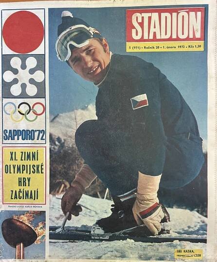 Stadión: XI. Zimní olympijské hry začínají (5/1972 - 1.2.1972) | Marken.cz - Knihy, dvd, ročenky a časopisy o sportu