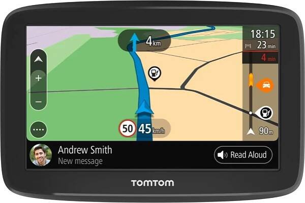 Obrázek produktu pro TomTom GO Basic, Bulharština, Čeština, Dánsky, Německý, Holandský, Angličtina, Španělština, Estonština,..., Celá Evropa, 12,7 cm (5"), 480 x 272 px, Flash, MicroSD (TransFlash)