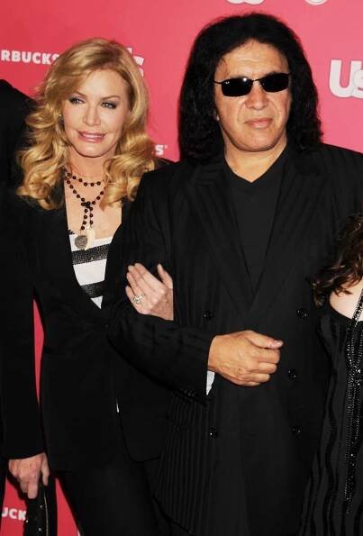 Shannon Tweed and Gene Simmons attend the Us Weekly Hot Hollywood Party at Eden on April 26, 2011 in Hollywood, California