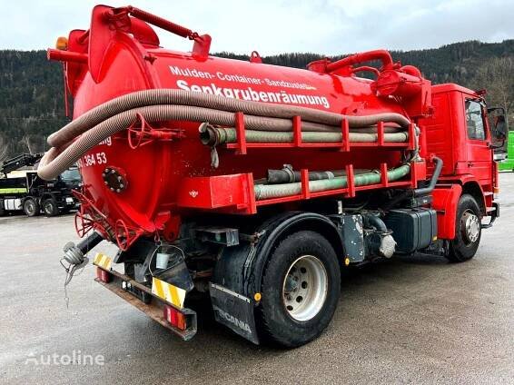 Fekální vůz Scania P93M 210 good condition