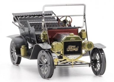 Metal Earth 3D puzzle Ford model T 1908 (barevný)