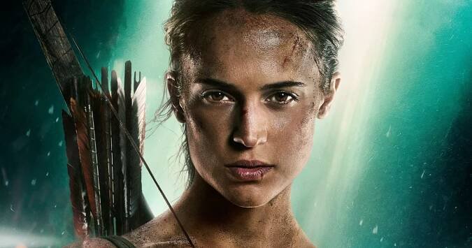 Alicia Vikander jako Lara Croft ve filmu Tomb Raider