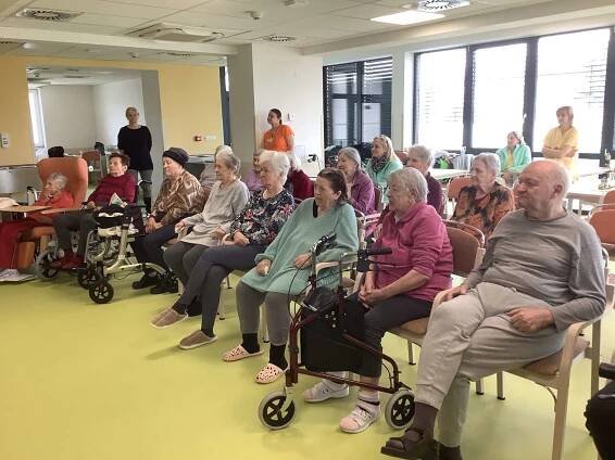 Den matek v domově pro seniory - ZŠ Nádražní Hustopeče