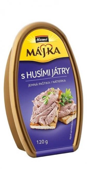 Hamé Májka s husími játry paštika 120 g od 32 Kč - Heureka.cz