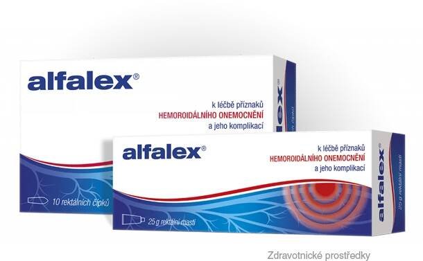 Konectabu.cz - Alfalex léčí příznaky spojené s hemoroidy