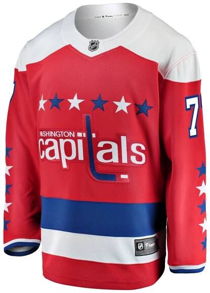 Pánský Dres Washington Capitals #77 TJ Oshie Breakaway Alternate Jersey - Fanda-NHL.cz