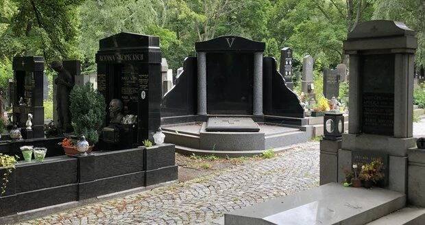 Olšanské hřbitovy.