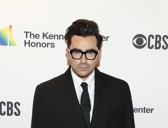 WASHINGTON, DC - DECEMBER 05: Dan Levy attends the 44th Kennedy Center Honors at The Kennedy Center on December 05, 2021 in Washington, DC. (Photo by Paul Morigi/Getty Images)
