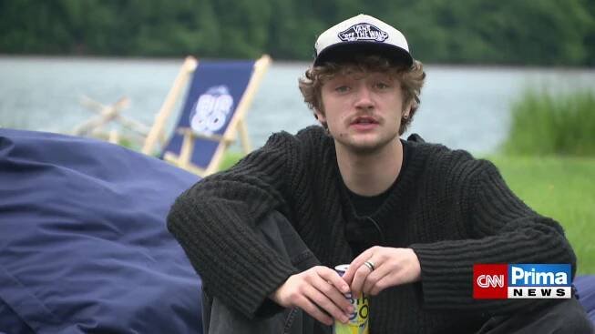 Herec Prokop Zach v pořadu VIP piknik