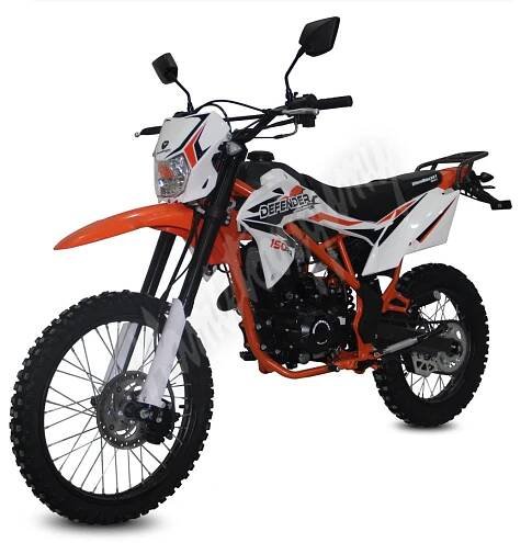 Pitbike MiniRocket Mikilon Defender 150RR kola 19/16 sedlo 86,5cm, oranžová| Hamletovygumy