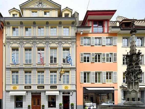 Altstadt Hotel Krone - NEJLEPŠÍ CENY ubytování ve městě Lucern