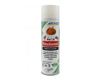BIO roztok ve spreji proti čmelíkům, blechám, klíšťatům SCHOPF REUDANON AEROSOL 400ml