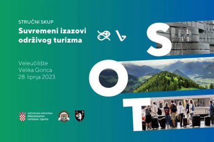 Prvo izdanje SOT 2023. okupit će ključne dionike održivog turizma - Turistička zajednica Zagrebačke županije