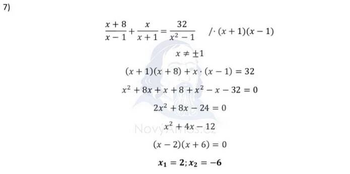 Didaktický test z matematiky - podzim 2022 - řešení úlohy 7