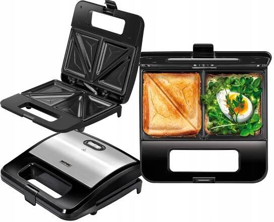 TOUSTOVAČ SENDVIČOVAČ MPM MOP-48M SANDWICH SILNÝ INOX