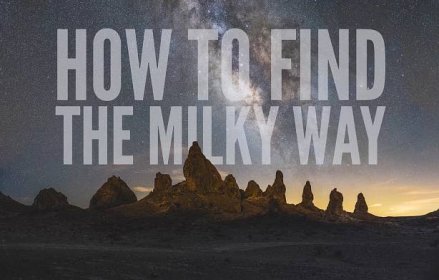 How to Find the Milky Way