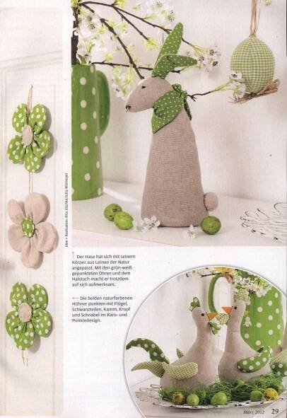 a page in a magazine with pictures of flowers and decorations