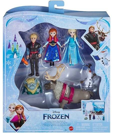 Frozen Pohádková kniha s figurkami