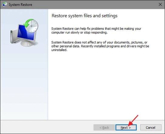 There was a problem resetting your PC