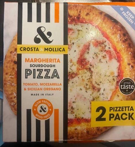 Margherita Sourdough Pizza Crosta & Mollica