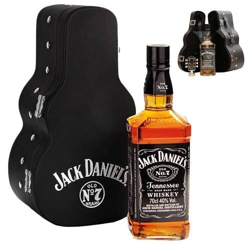 Alkohol - Jack Daniels Tennessee Whiskey Old No. 7 40% 700ml Kytara Gift Box