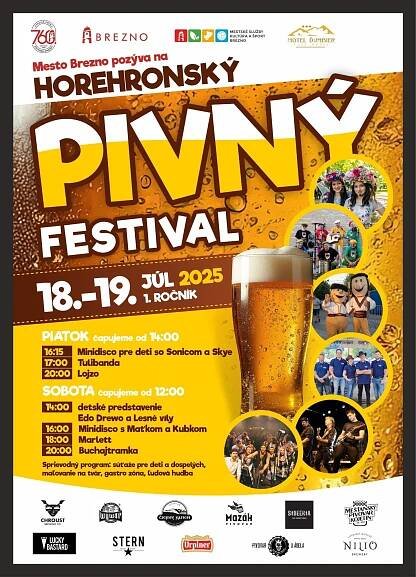 Brezno ožije Horehronským pivným festivalom