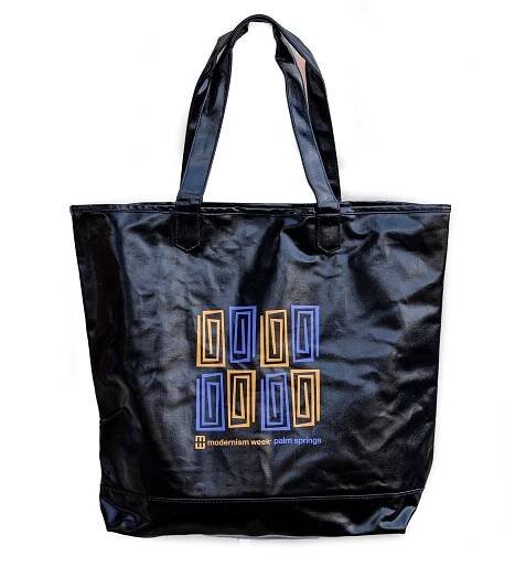 Modernism Week Oasis Tote (Black) - Destination PSP