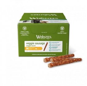 WHIMZEES Dental párek Veggie M 30 g, 100ks v balení