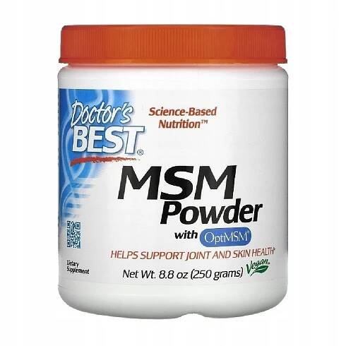 Doctor's Best MSM prášek s OptiMSM 250g