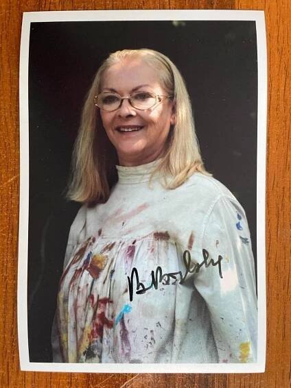 Barbara Brylska Herečka. Fotografie, vlastnoručně autentický