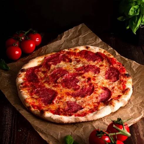Pizza Salami speciale Praha Žižkov