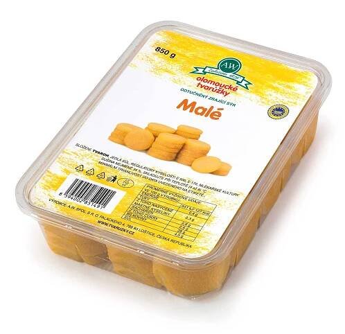 Olomoucké tvarůžky Malé 850 g - Tvarůžky