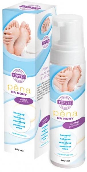 Pěna na nohy s manukou