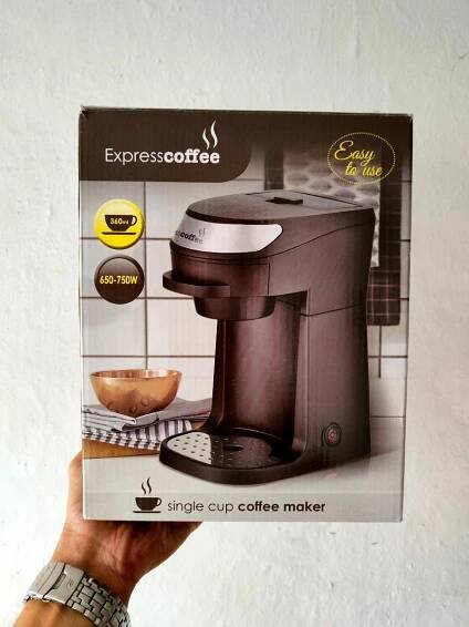 Nový kávovar, překapávač Expresscoffee - Malé elektrospotřebiče