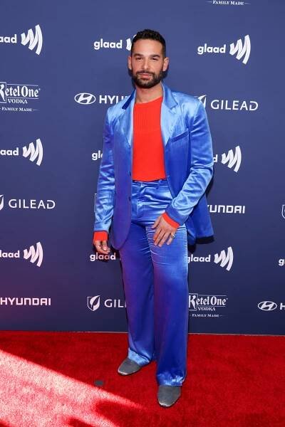 Johnny Sibilly at the 34th GLAAD Media Awards held at The Beverly Hilton Hotel on March 30, 2023 in Beverly Hills, California.