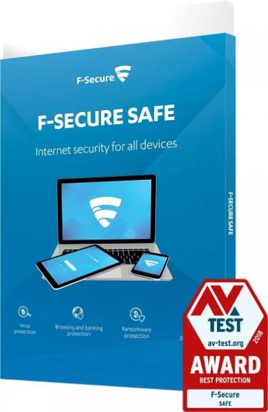 F-Secure SAFE pro 3 zařízení na 1 rok BOX
