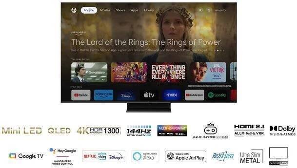 50" TCL 50C803