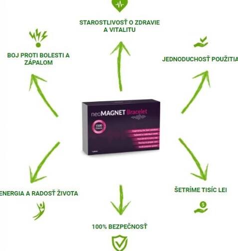 NeoMagnet Bracelet - recenzia a cena v lekárni [50% zľavy], neziaduce ucinky, negatívne recenzie - Naozaj funguje?